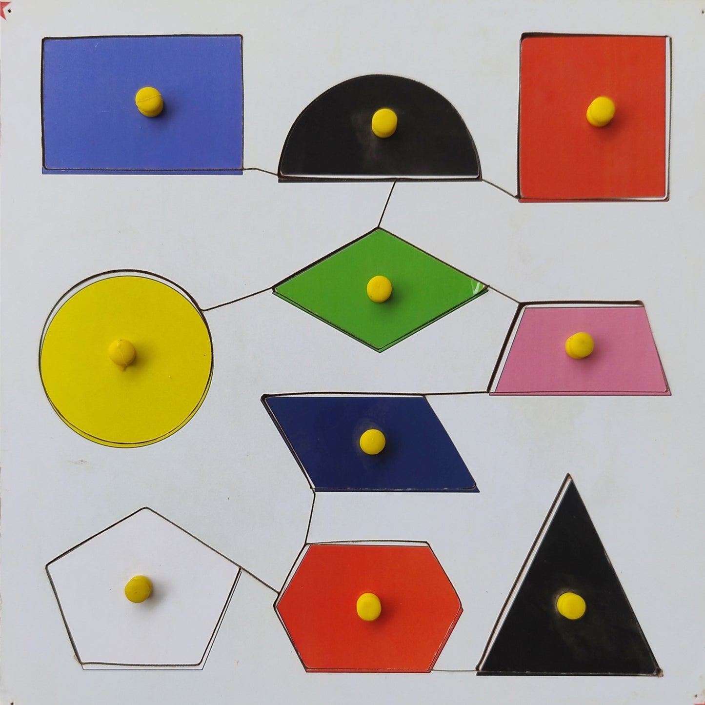 WOODEN SHAPE PUZZLE