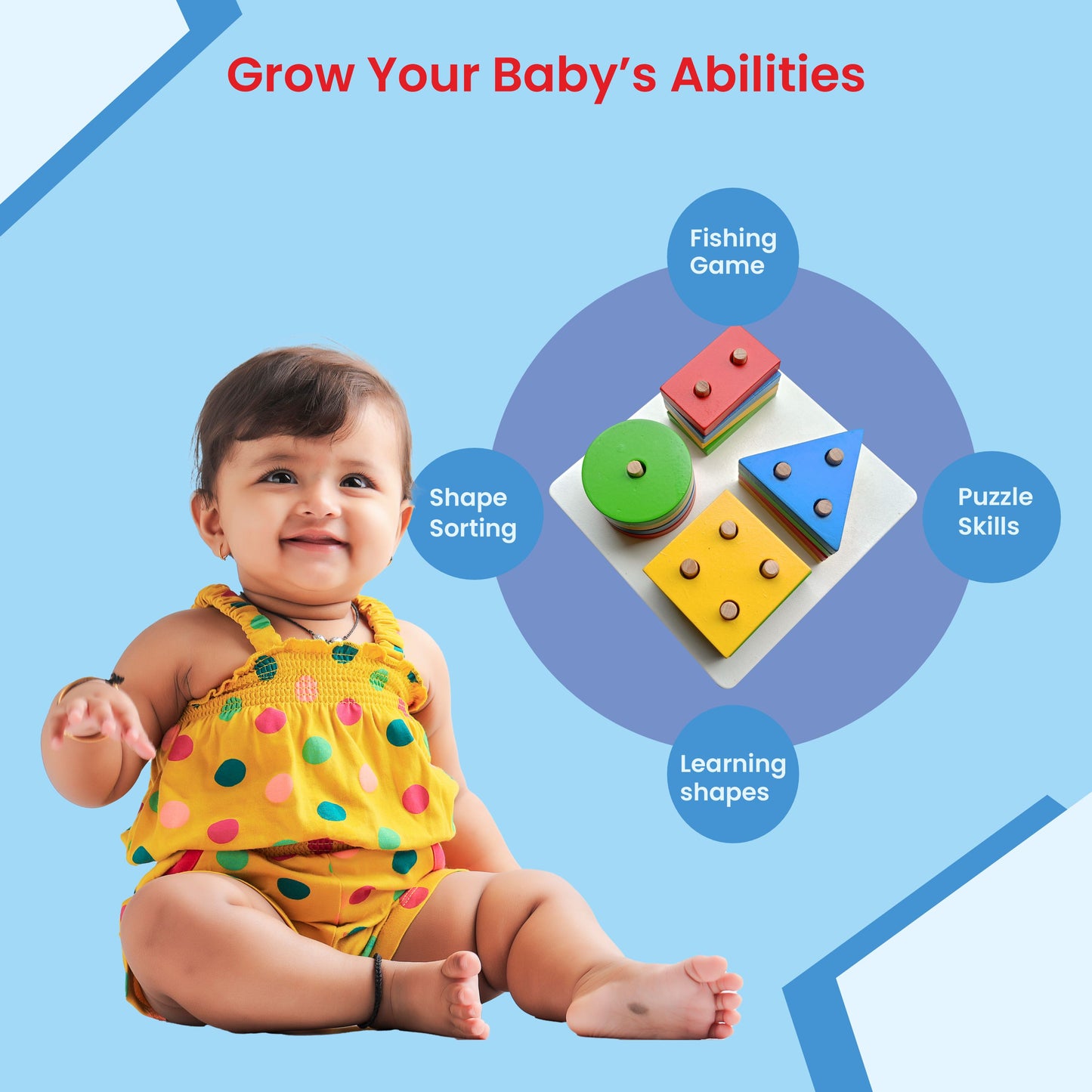 Wooden Sorting & Stacking