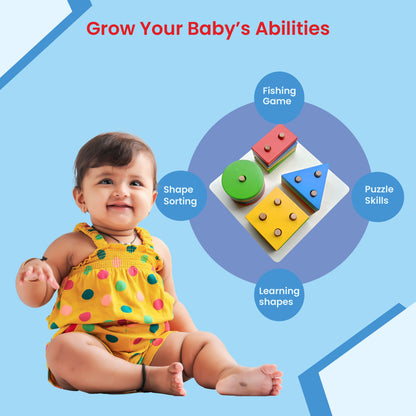 Wooden Sorting & Stacking