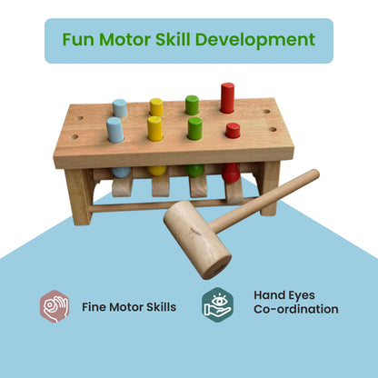 Crucial Minds Wooden Hammer