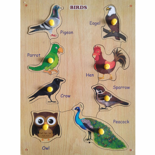 BIRDS Wooden Board