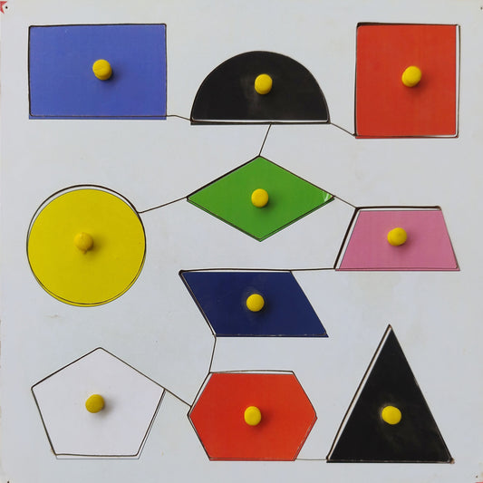 WOODEN SHAPE PUZZLE