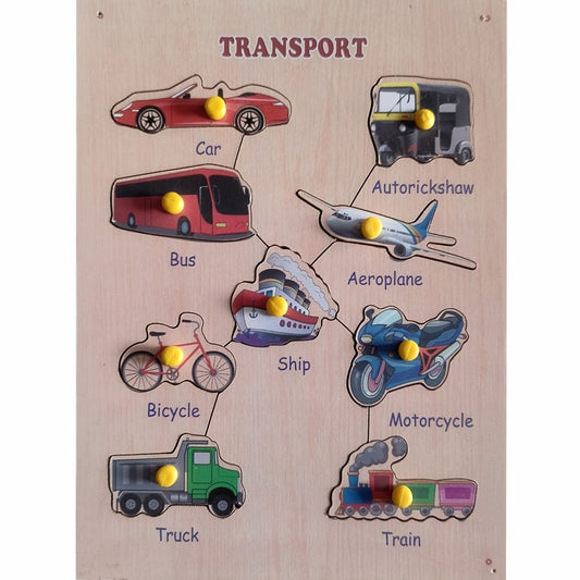 TRANSPORT Wooden Board
