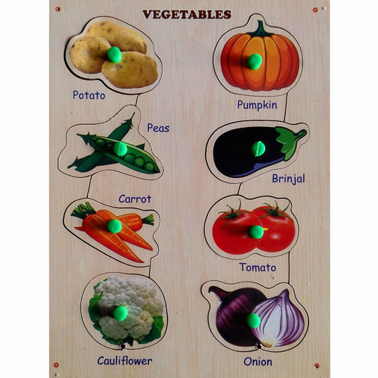 VEGETABLES Wooden Board