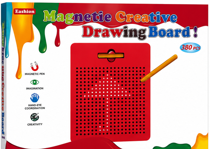 Magic Magnetic Drawing Board for Kids – Mess Free Creative Learning Toy